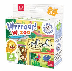 Obrazek Puzzle malucha Wrrroar! W zoo