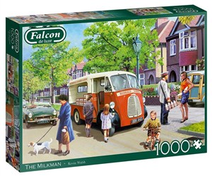 Obrazek Puzzle 1000 Falcon Mleczarz G3