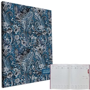Picture of Kalendarz 2026 A4 tygodniowy Ornament Blue