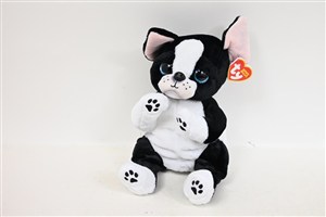 Obrazek Beanie Bellies Tink - czarno-biały pies 24cm