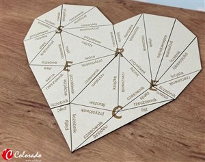 Obrazek Serce części mowy