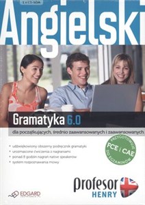Obrazek Angielski. Gramatyka 6.0 Profesor Henry dla początkujących, średnio zaawansowanych i zaawansowanych
