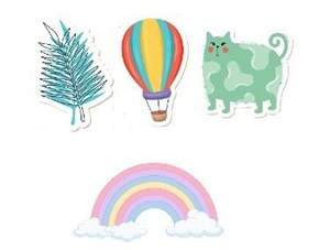 Picture of Karteczki memo kot 4szt