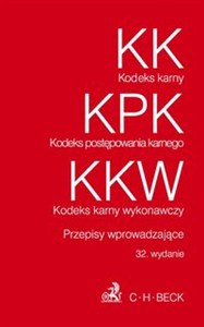 Picture of Kodeks karny Kodeks postępowania karnego Kodeks karny wykonawczy Przepisy wprowadzające