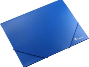 Picture of Teczka z gumką A4 niebieska