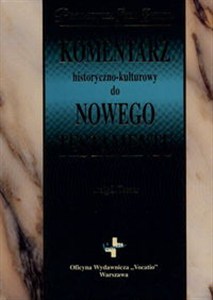 Obrazek Komentarz historyczno-kulturowy do Nowego Testamentu