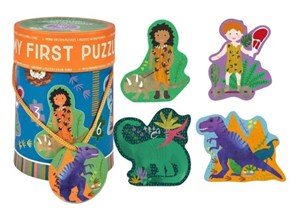 Picture of Puzzle dla początkujących dinozaury 4w1