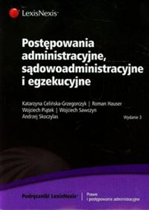 Obrazek Postępowanie administracyjne sądowoadministracyjne i egzekucyjne