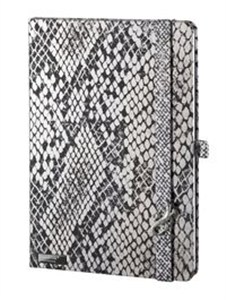 Picture of Notes A6 Snake Sharmer szary linia