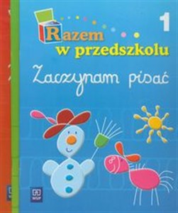 Obrazek Razem w przedszkolu Zaczynam pisać 1 / Zaczynam pisać 2 / Zaczynam liczyć Pakiet