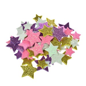 Obrazek Naklejki brokatowe gwiazdki