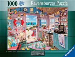 Obrazek Puzzle 1000 Chatka na plaży
