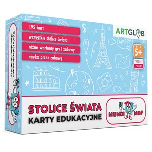 Picture of Karty Edukacyjne Stolice Świata MundiMap