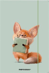 Picture of Teczka A4 z gumką Lis