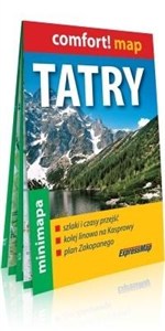 Obrazek Tatry i Zakopane mini laminowana mapa turystyczna