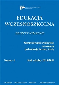 Obrazek Edukacja wczesnoszkolna nr 4 2018/2019