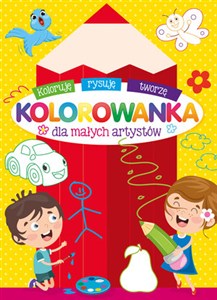 Obrazek Kolorowanka dla małych artystów