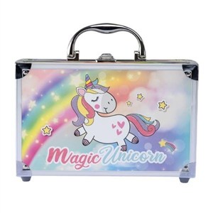 Obrazek Walizka make up jednorożec