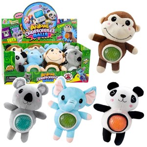 Picture of Maskotka do ściskania brzuszek z kulkami MIX