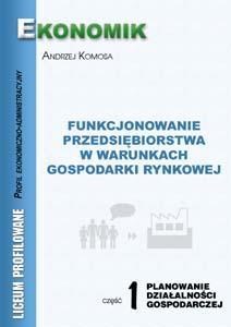 Picture of Funkcjonowanie Przedsiębiorstw...cz.1 EKONOMIK