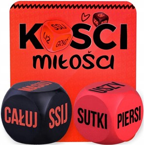 Picture of Kości Kamasutra Super Chłopaka (czerwono-czarne)