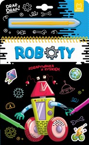 Obrazek Roboty Zdrapywanka z rysikiem