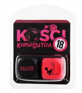 Picture of Kości Kamasutra 18-latki (różowo-czarne)