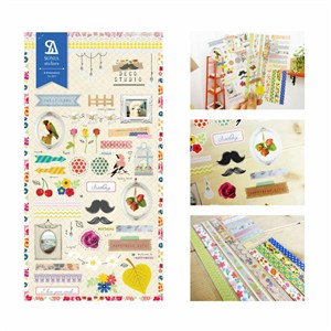 Obrazek Naklejki ozdobne Klasyka 2 ark. Suatelier