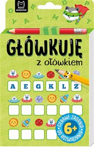 Picture of Główkuję z ołówkiem 6+ Książeczka zielona