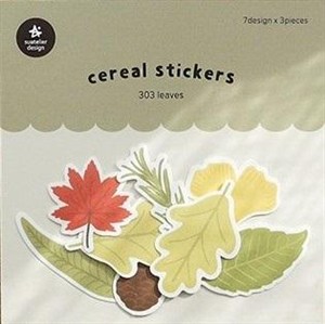 Picture of Papierowe naklejki ozdobne Liście Suatelier