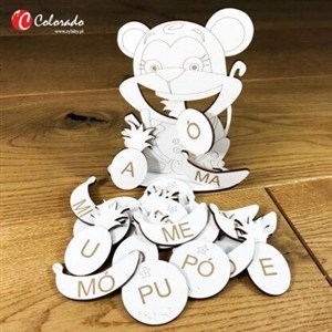 Obrazek Sylabowe zwierzaki - małpka sylabowa