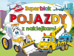 Obrazek Superblok z naklejkami Pojazdy