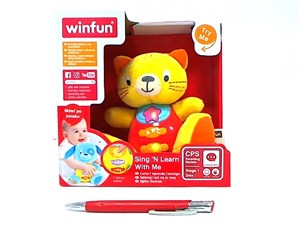 Obrazek Przytulanka Kotek miauczek 000685 AN01