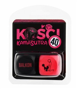 Picture of Kości Kamasutra 40 latki (różowo-czarne)