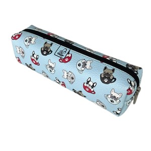 Picture of Piórnik prostokąt kostka Buldogi blue