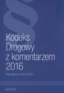 Obrazek Kodeks Drogowy z komentarzem 2016