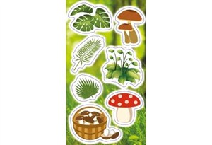 Obrazek Naklejki Rośliny i Grzyby