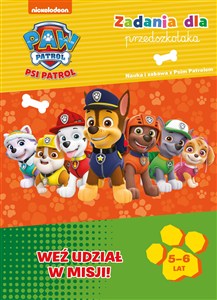 Obrazek Psi Patrol. Zadania dla przedszkolaka