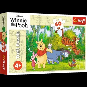 Obrazek Puzzle Kubuś Puchatek Smaczny miodek 60