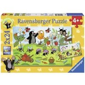 Picture of Puzzle Krecik W ogrodzie 2x24