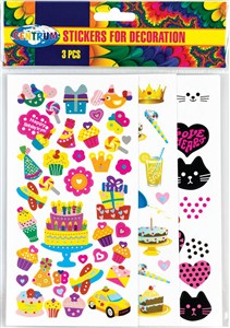 Picture of Naklejki ozdobne mix 80496