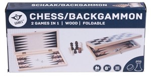 Picture of Szachy Backgammon drewniane