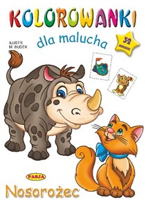 Obrazek Kolorowanki dla malucha Nosorożec