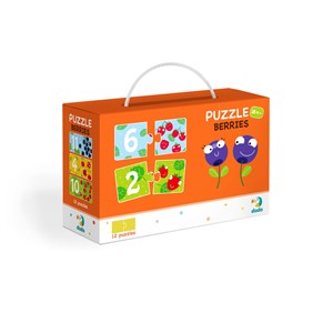 Picture of Puzzle 12 Duo Cyferki Jagódki DOP300116