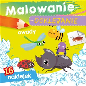 Obrazek Owady. Malowanie-doklejanie