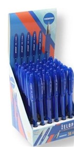 Picture of Żelopis semi gel niebieski (36szt)