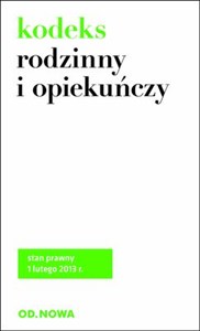 Obrazek Kodeks rodzinny i opiekuńczy