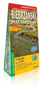 Obrazek Biebrzański Park Narodowy laminowana mapa turystyczna 1:85 000