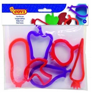 Obrazek Foremki warzywa do mas plastycznych 6 szt.