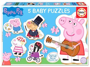 Obrazek Puzzle 3-5 Świnka Peppa G3